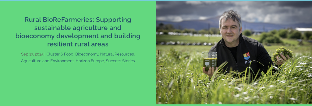 Rural BioReFarmeries: Supporting sustainable agriculture and bioeconomy development and building resilient rural areas
