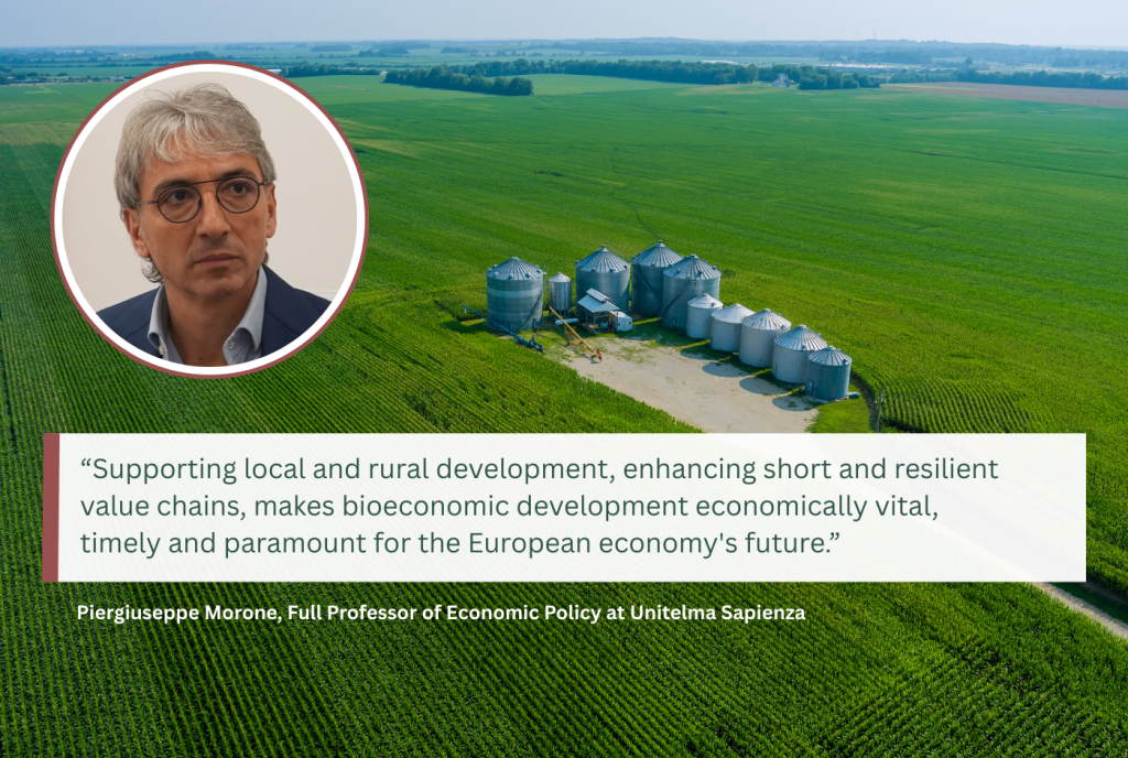 timely and paramount for the European economy's future.” Piergiuseppe Morone